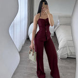 Conjunto vinotinto CJ-VT-012